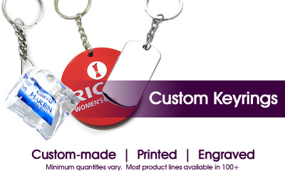 Custom Made Keyrings