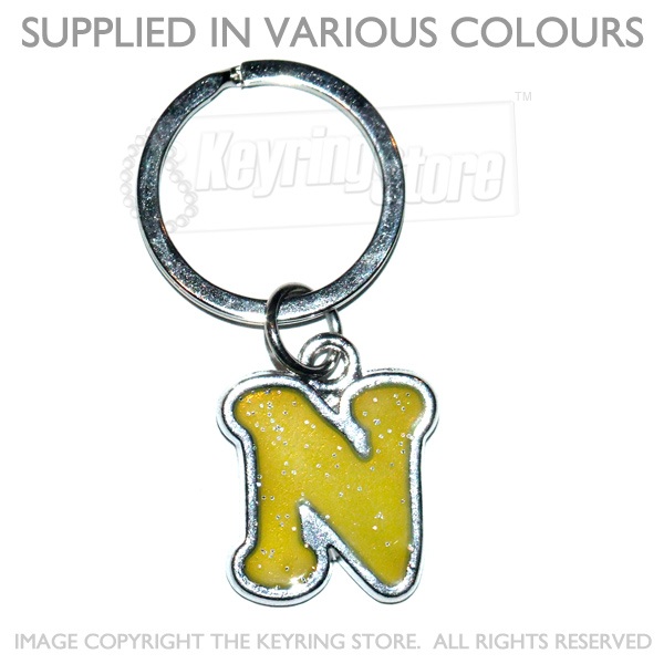 Letter hot sale n keyring