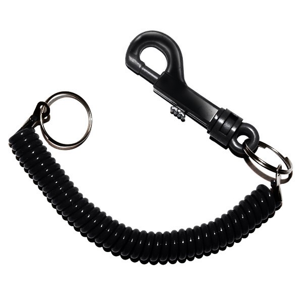 Belt Clip Spiral Keyring phone cord style The Keyring Store