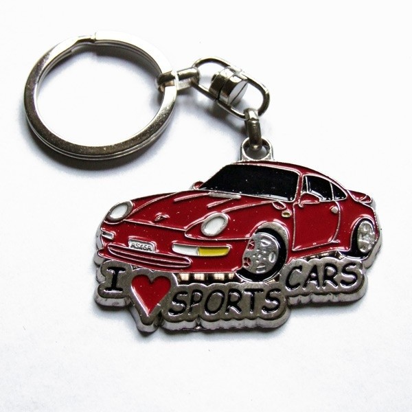 Sports Car Keyring